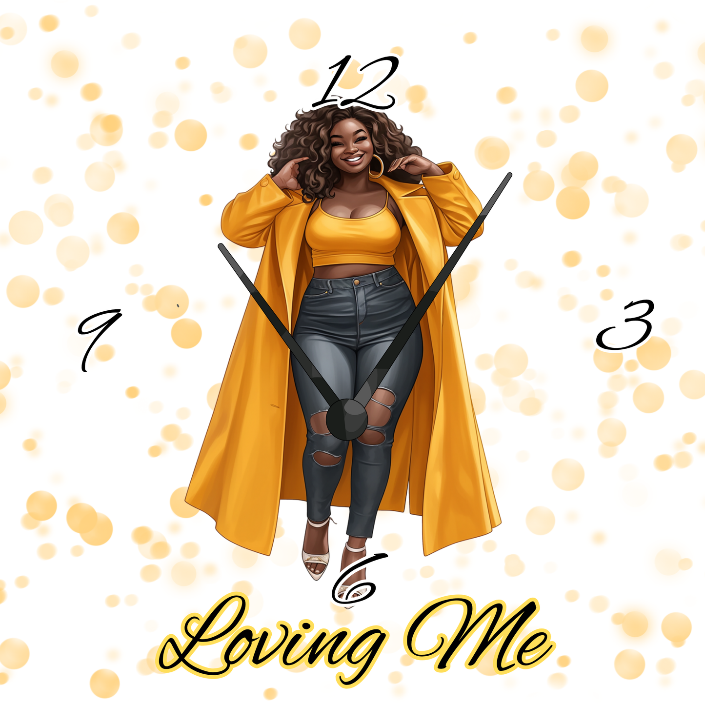 Editable Clock Template | Drag & Drop Canva Design