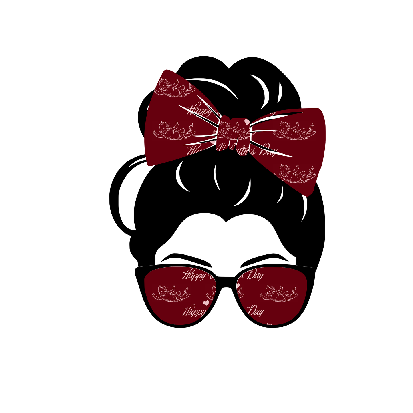 Drag & Drop Bow & Sunglasses Template – Editable Canva Design