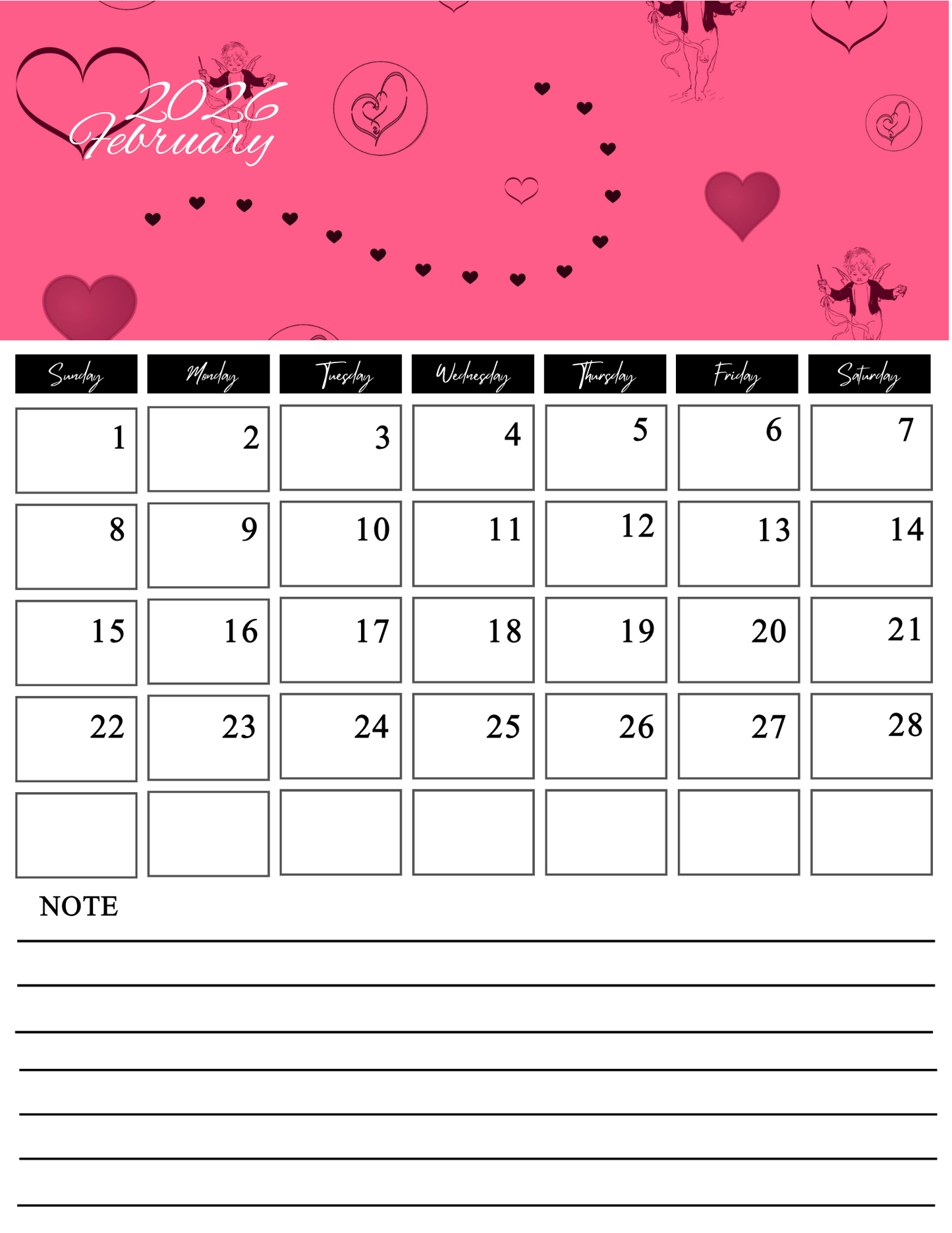 2026 Drag & Drop Calendar Bundle – Two 12-Month Editable Canva Templates
