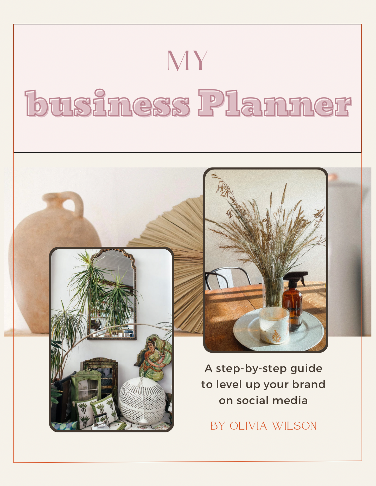 Editable Product-Based Business Planner | Printable & Digital Small Business Toolkit