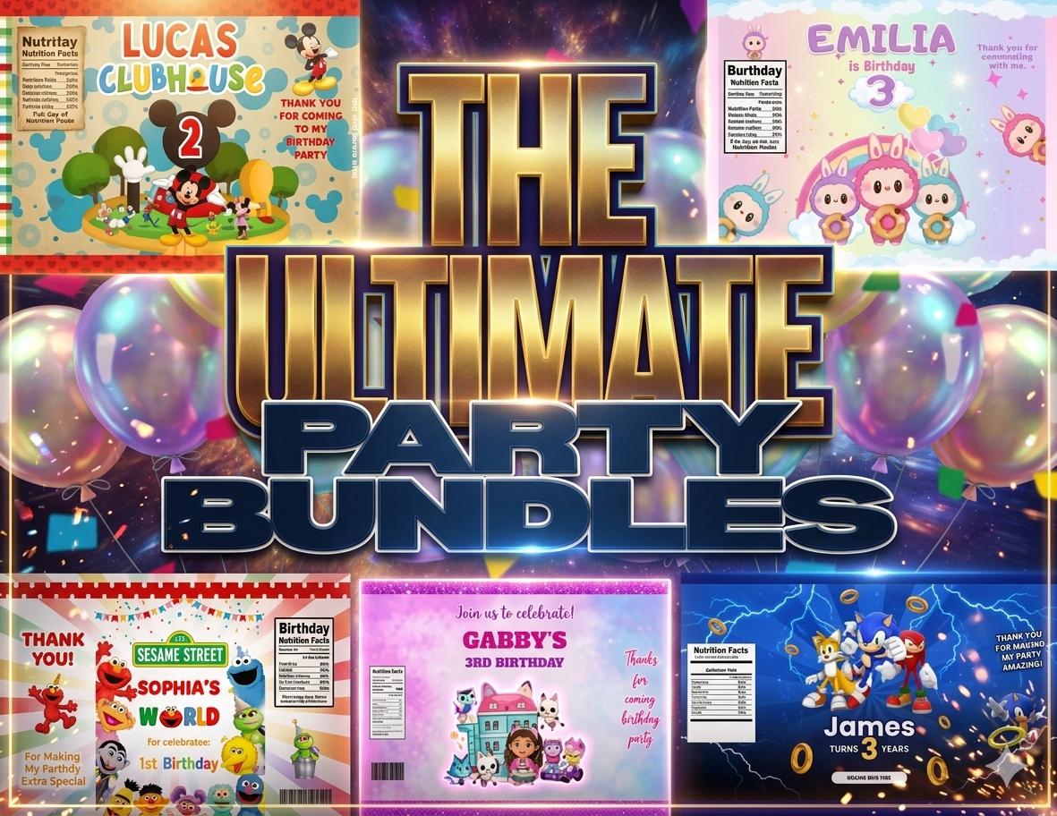 The Ultimate Party Bundles πβ¨