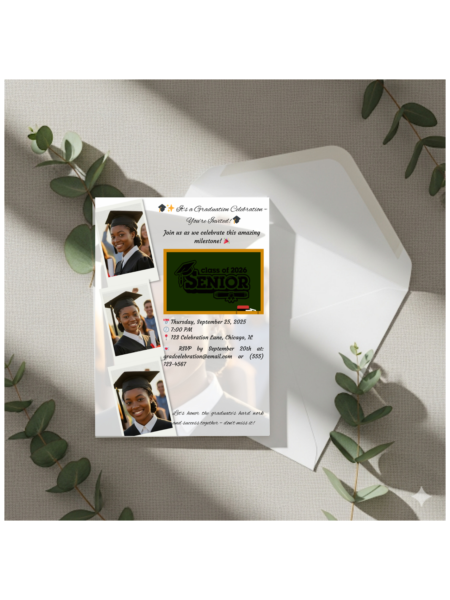 Ready-to-Use Digital Designs | 2 Invitations, 2 Images & 3 Templates Bundle