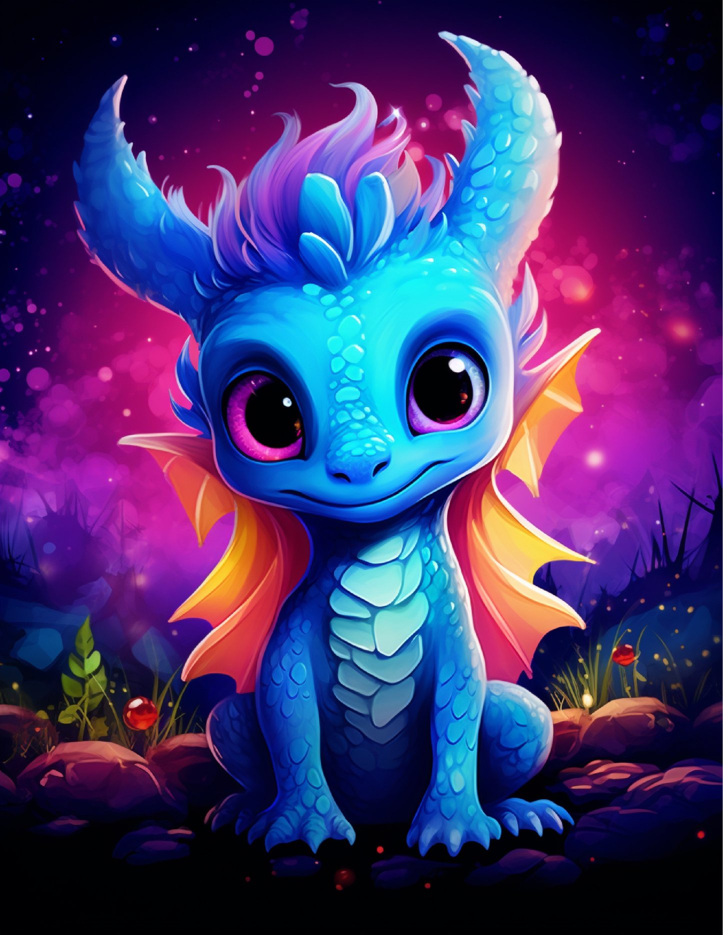 🐲 Baby Dragons Coloring Book – Volume Two | 110 Magical Pages + 10+ Book Covers | Commercial Use Included