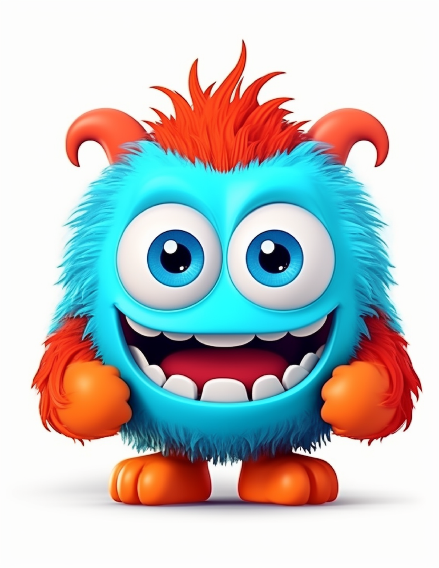 👾 Fluffy Monsters Coloring Book – Volume Two | 200 Silly & Sweet Pages + 10+ Book Covers | Commercial Use Included