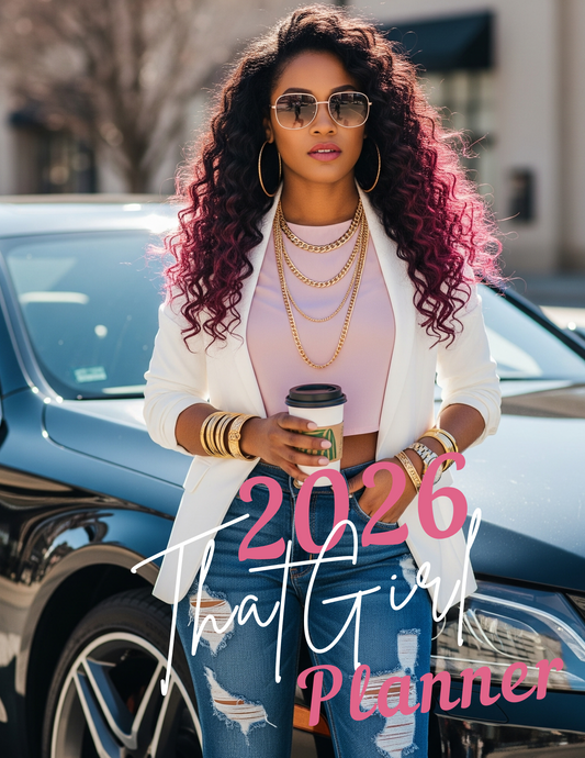🌸 2026 That Girl Planner – Your Lifestyle & Wellness Upgrade