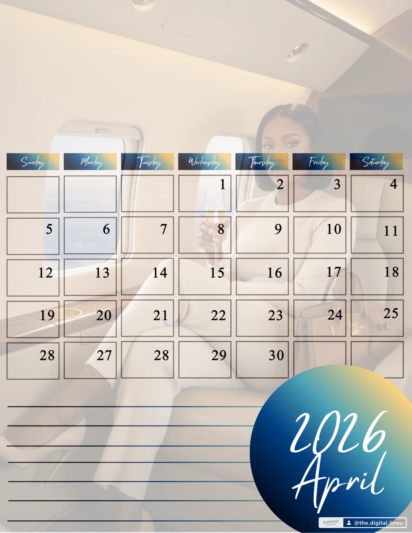 2026 Drag & Drop Calendar Bundle – 11/ 12-Month Editable Canva Templates