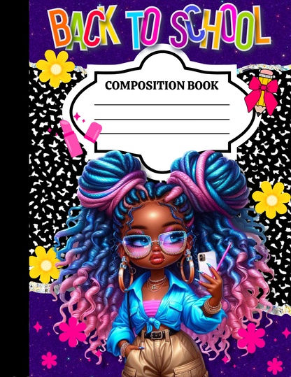 100+ Composition Notebook Covers 📓 | Editable Canva Designs