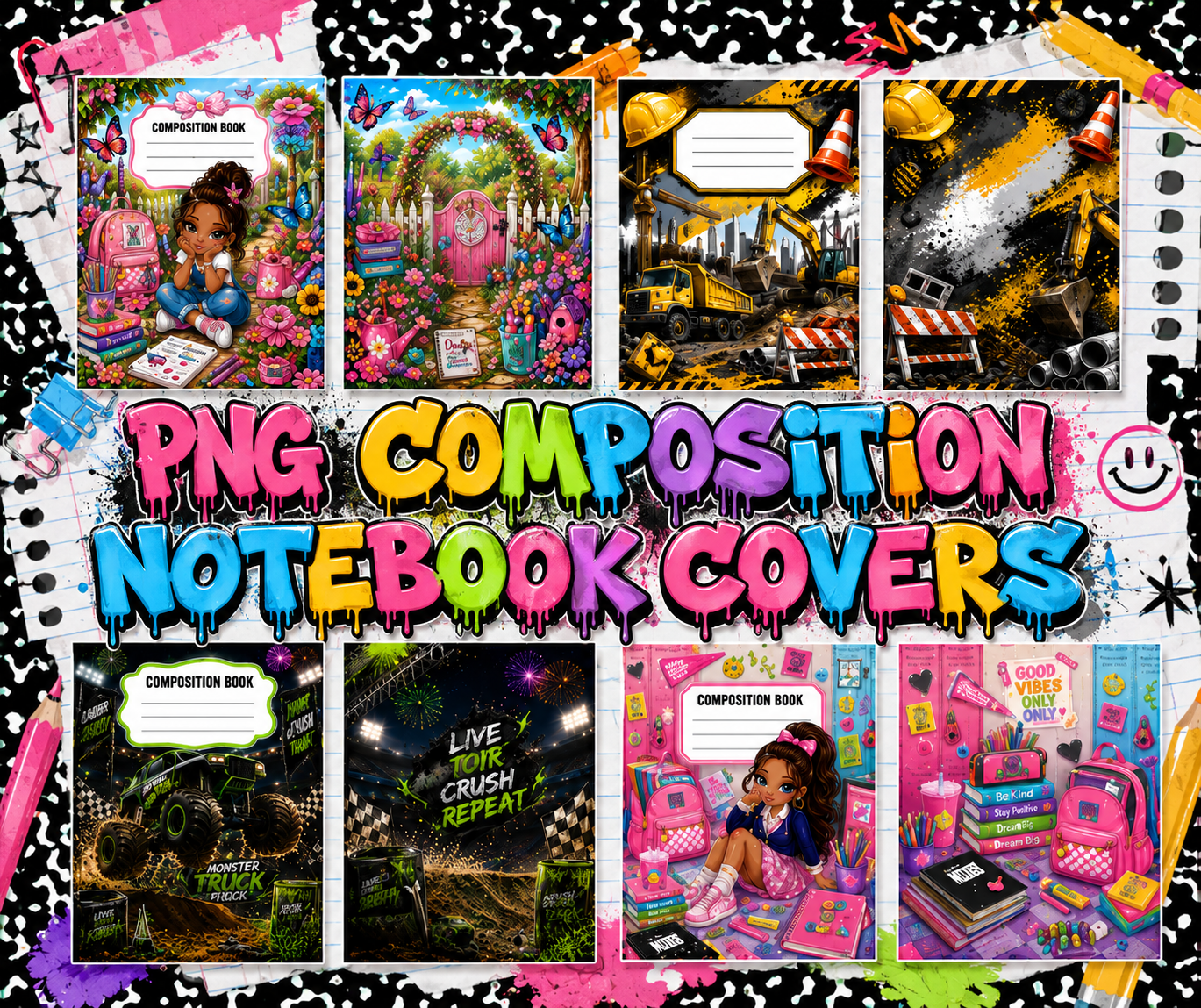 🎨 The Ultimate Composition Notebook Studio 📚✨