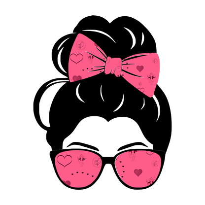 Drag & Drop Bow & Sunglasses Template – Editable Canva Design