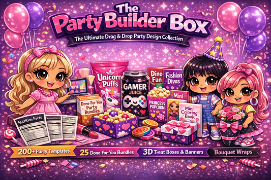 The Party Builder Box | The Ultimate Drag & Drop Party Design Collection