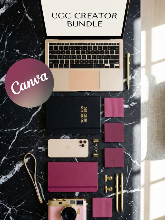UGC Creator Bundle – 6 Editable 6-Page Spreads