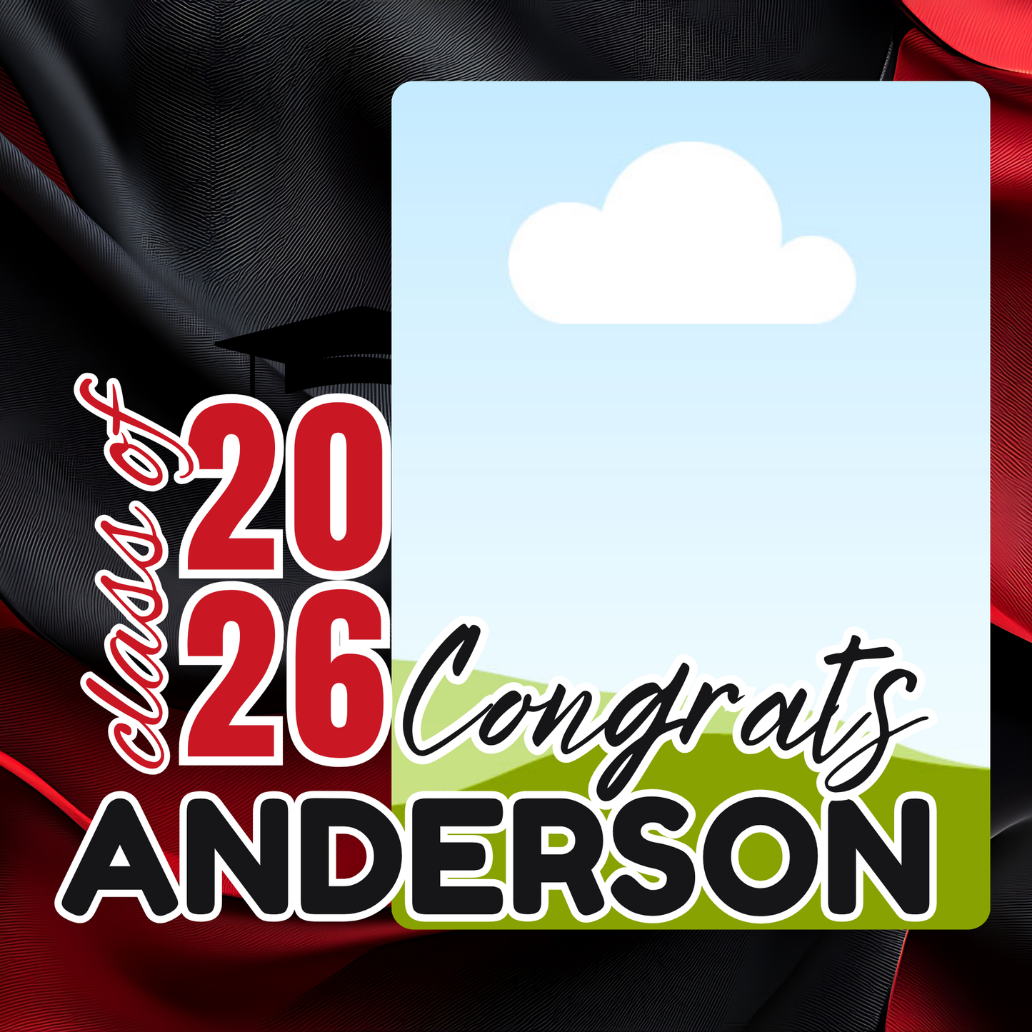 Class of 2026 Graduation Bundle | Drag & Drop Canva Templates