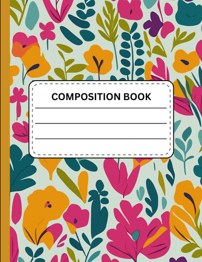100+ Composition Notebook Covers 📓 | Editable Canva Designs