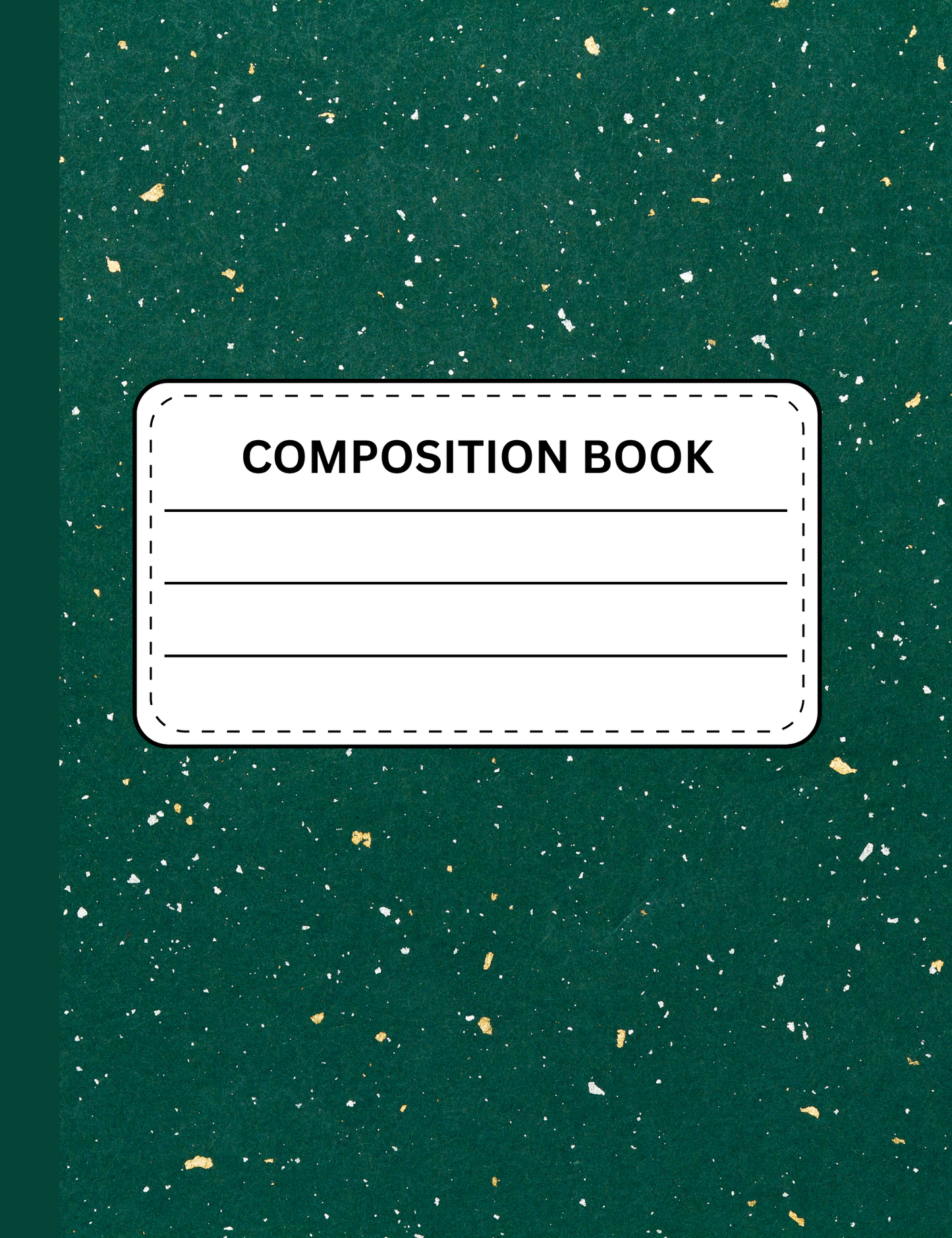 ✨ 50+ Editable Done-for-You Composition Book Covers | Canva Templates