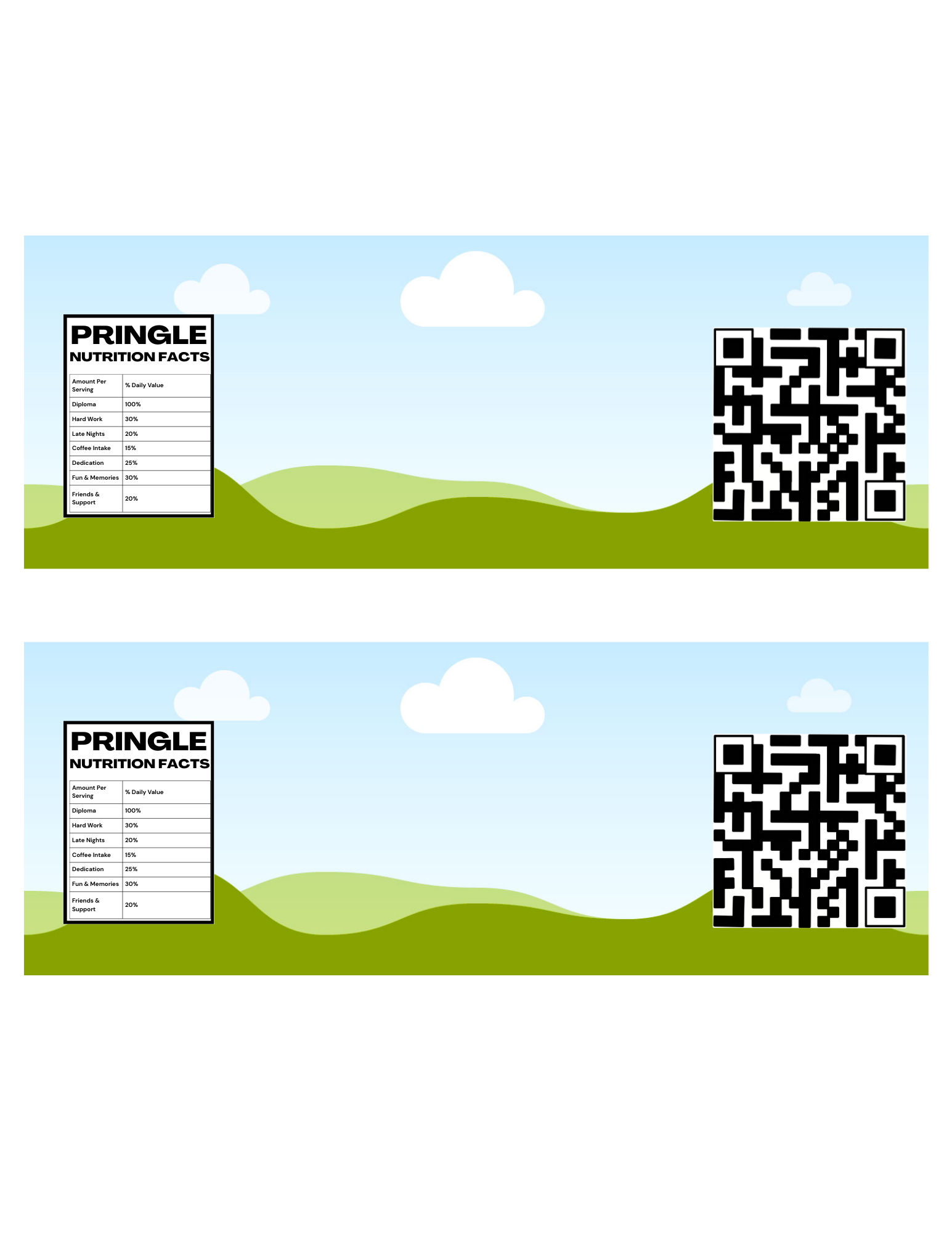 Personalized Party Favor Kit | Canva Editable Templates for Snacks, Drinks & Gifts