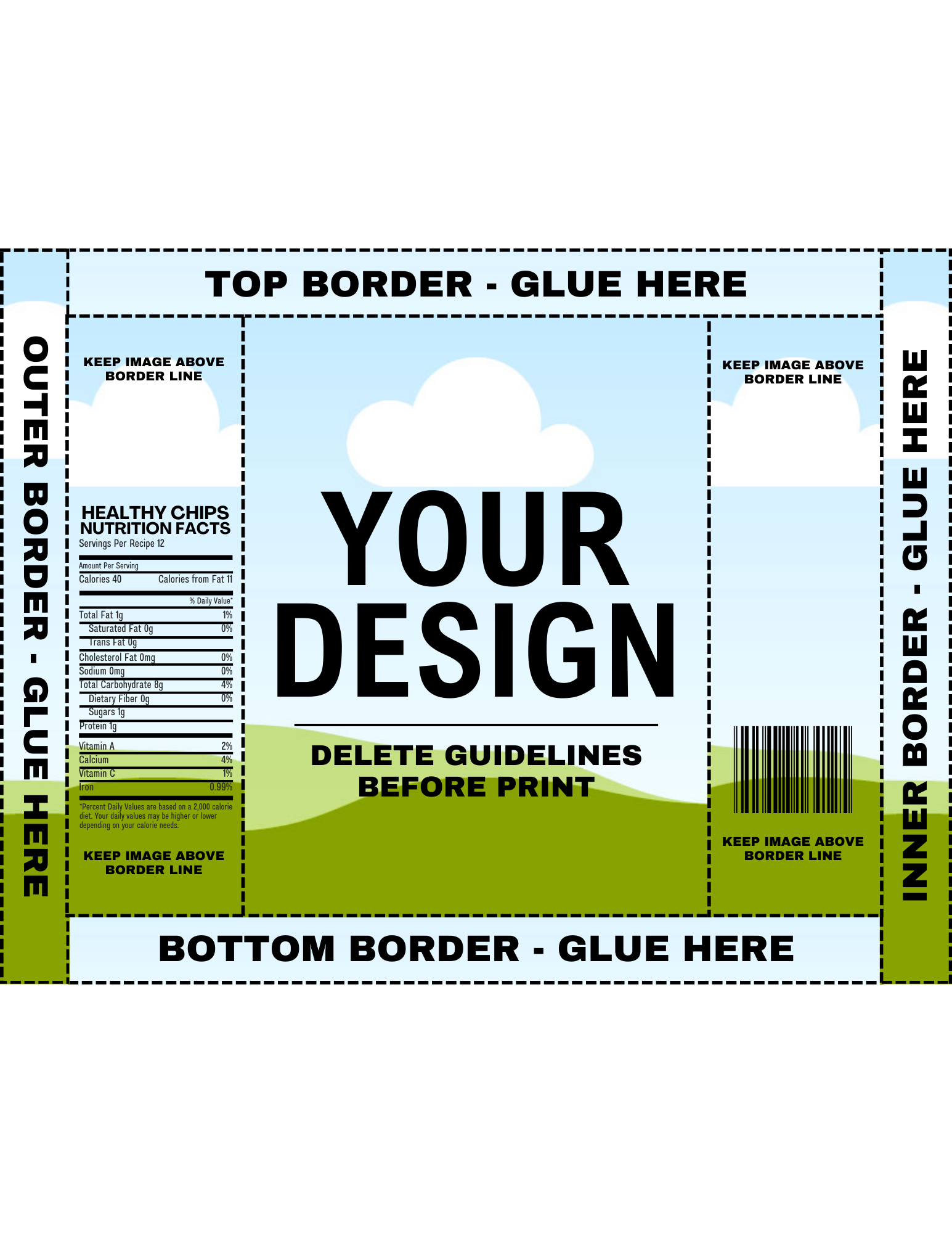 Personalized Party Favor Kit | Canva Editable Templates for Snacks, Drinks & Gifts