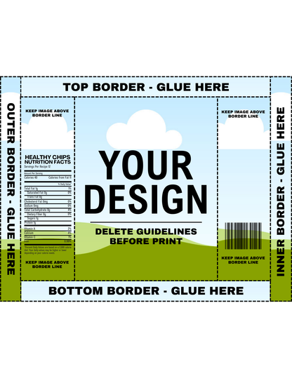 Personalized Party Favor Kit | Canva Editable Templates for Snacks, Drinks & Gifts