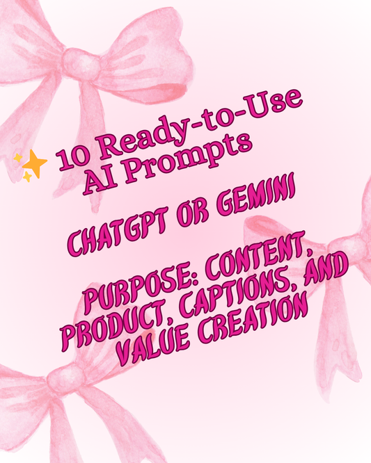 🧠 10 Ready-to-Use Prompts for ChatGPT & Gemini – Create Content Fast with AI