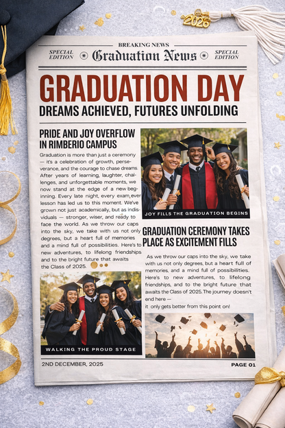 Senior Spotlight Mega Bundle 🎓 | Graduation Media & Design Collection