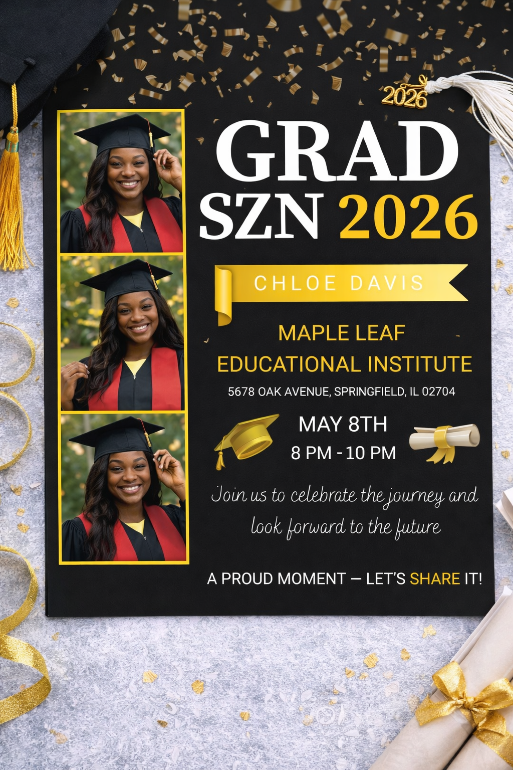 Senior Spotlight Mega Bundle 🎓 | Graduation Media & Design Collection