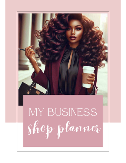 Editable Product-Based Business Planner | Printable & Digital Small Business Toolkit