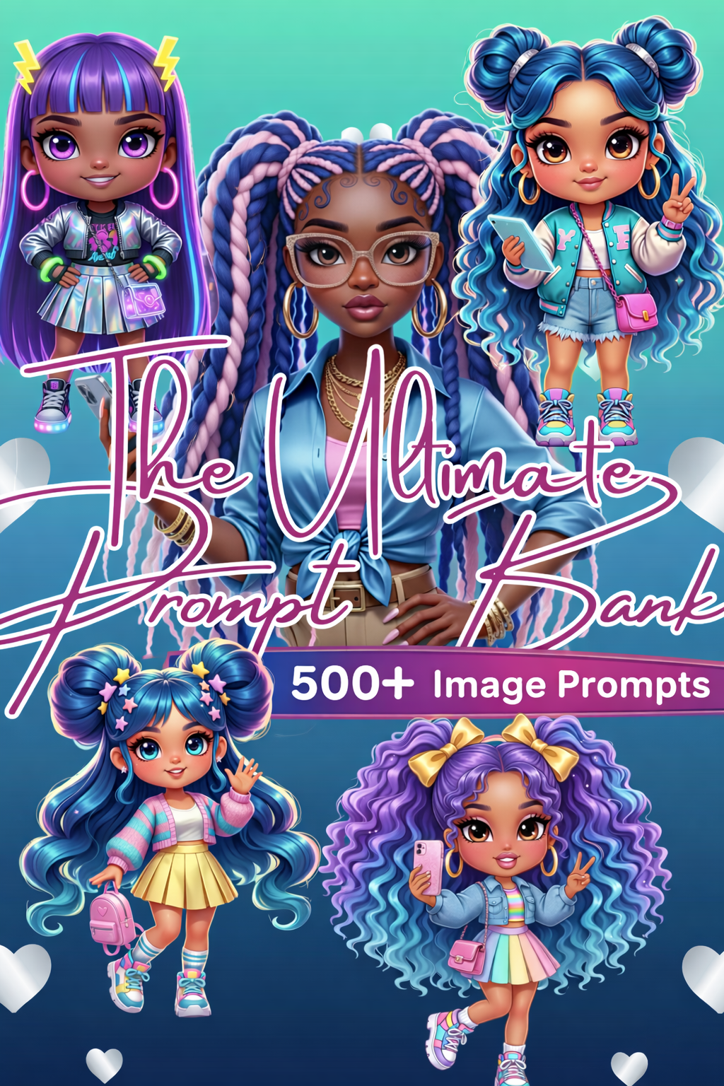 The Ultimate Prompt Bank | 500+ Ready-to-Use Image Prompts ✨🎨
