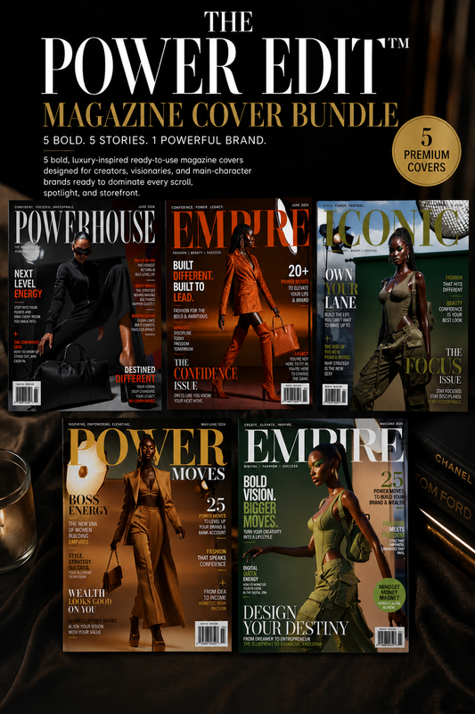 The Power Edit™ Magazine Cover Bundle
