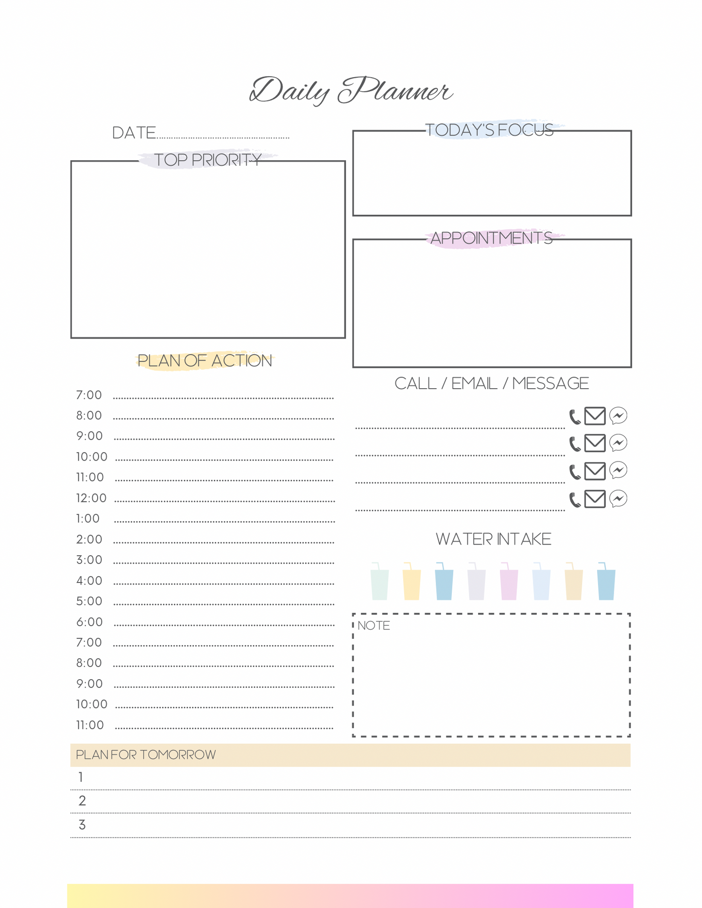 2026–2027 Life Planner | 2-Year Undated Digital & Printable Planner for Goal Setting, Budgeting, and Daily Organization