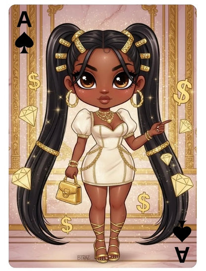 Playing Card Canva Templates – Drag-and-Drop Front & Back Designs