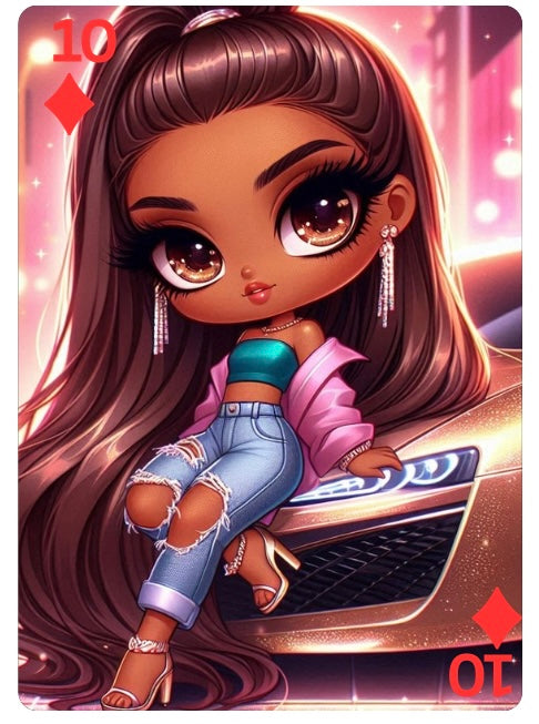 Playing Card Canva Templates – Drag-and-Drop Front & Back Designs