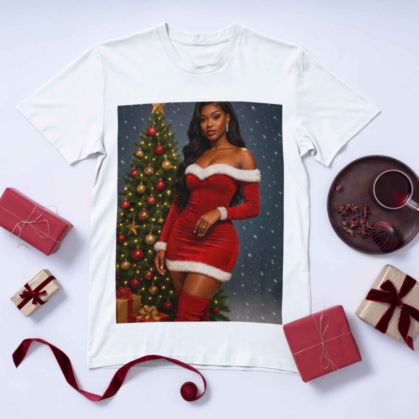 Holiday Baddie Image Prompts – 9 Glamorous Seasonal Descriptions for AI & Creative Use