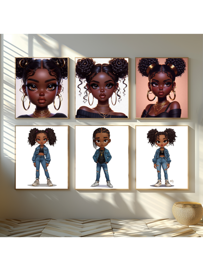 Ready-to-Use Wall Templates – Perfect for Mockups, Prints & Digital Projects