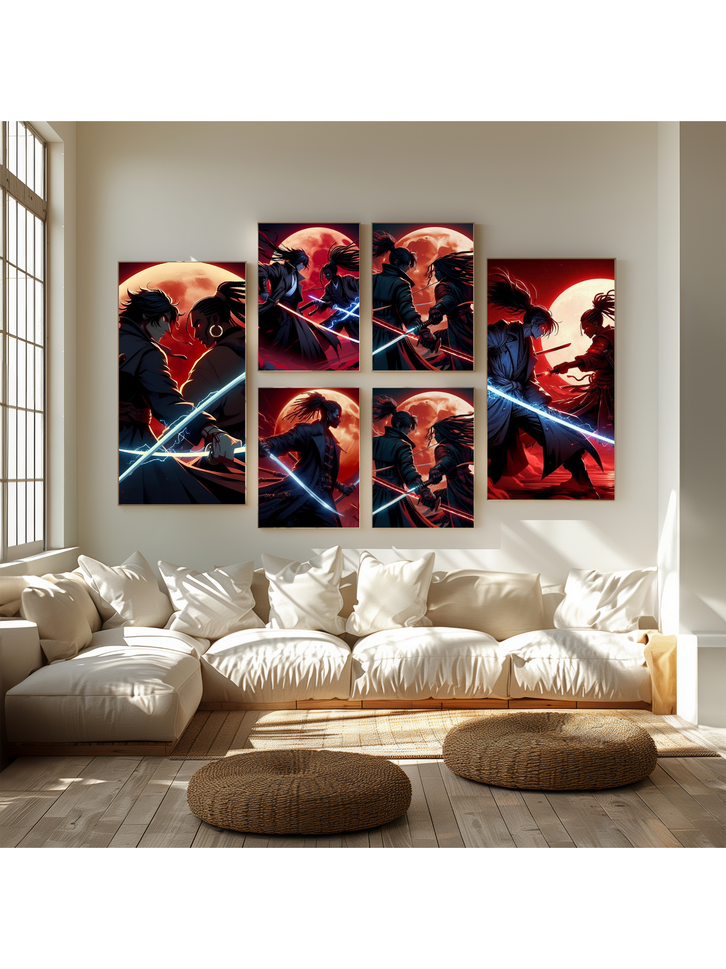 Ready-to-Use Wall Templates – Perfect for Mockups, Prints & Digital Projects