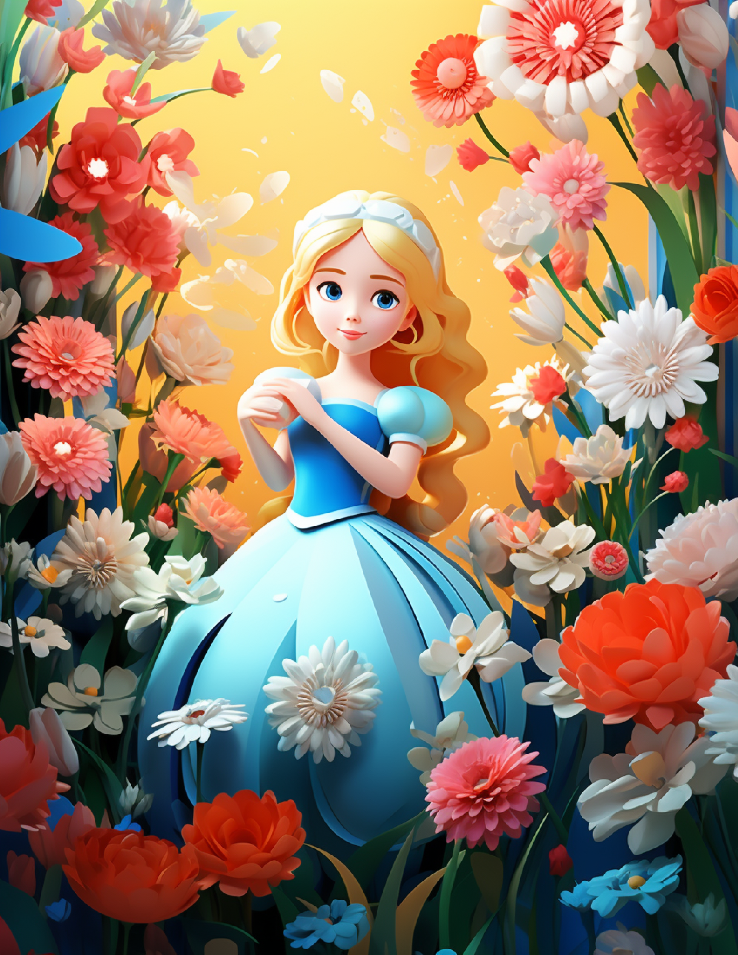 👑 Princess Coloring Book – Volume Two | 300 Royal Pages + 10+ Book Covers | Commercial Use Included