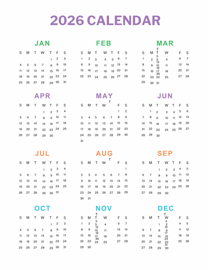 2026 Rainbow Budget Planner – Colorful Monthly Finance Tracker, Bill Organizer & Savings Binder